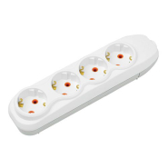 Колодка Nilson 4-а із заземленням, 44130100