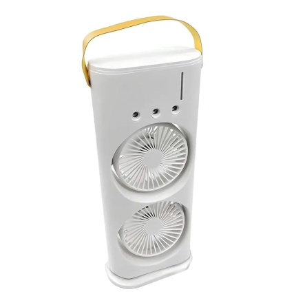 Вентилятор настольный 10W с увлажнением и подсветкой от USB Type-C, (37,5х14,5х9 см)