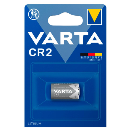 Батарейка VARTA CR2 BLI 1 LITHIUM (1шт на блистере) - 1