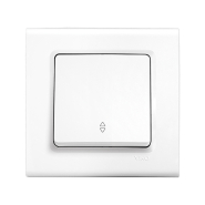 Выключатель 1 кл., проходной, VIKO LINNERA, 90400004, белый