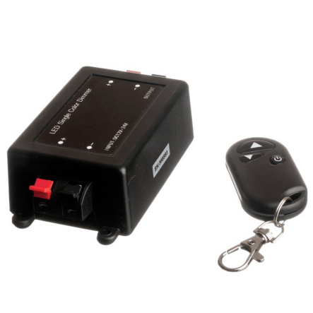 Димер одноканальний 8А радіо сенсорний 3 кнопки 96W/12V AVT - 1