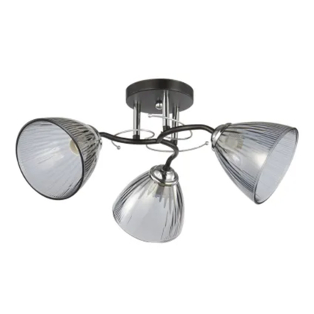 Люстра VALESO V 6223-3 BK+CR - 1