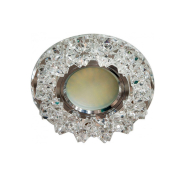 Светильник точечный Feron CD2542, MR-16, G5.3, прозрачный, LED подсветка, 6500K, 4571