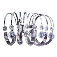 Бра хрусталь Lusterlicht ALICE 2х20W, G,4 12V, хром