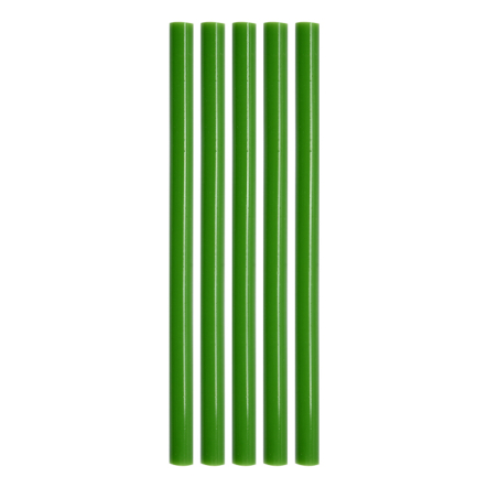 Стержні клейові YATO зелені 11,2 мм, L=200мм, уп.5шт. - 1