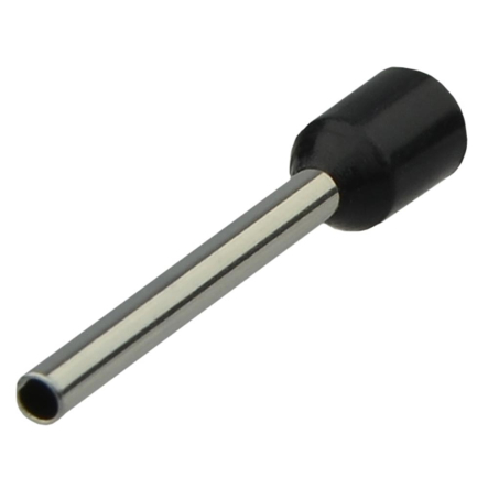 Наконечник АСКО-УКРЕМ A0060010136, НТ 1,5-18 (кв.мм-мм) (упак. 100 шт.) чорні - 1