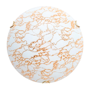 Светильник настенно-потолочный ДеКоРа, Модерн, Е27, 3х60W, ⌀400 мм, золото, 45246