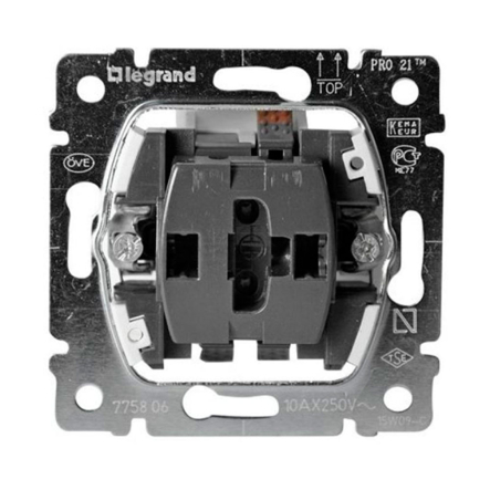 Переключатель на 2 направления, PRO21, LEGRAND Celiane, 775806 - 1