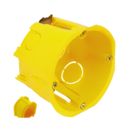 Коробка стыковочная гипс КОВА-ЕЛЕКТРО, D68мм, с металлическими лапками, ФР-00000418