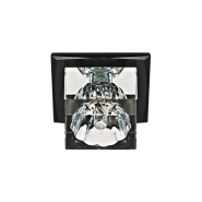 Светильник точечный Feron JD55, G9, 35W, прозрачный/серый