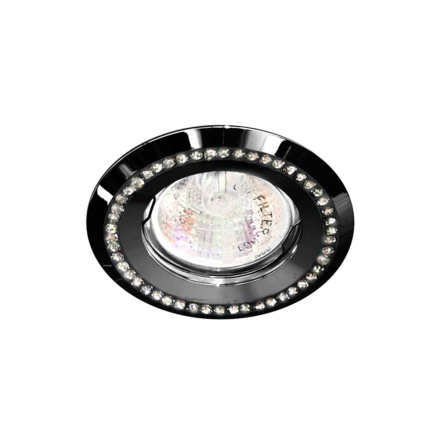 Светильник точечный Feron DL103-BK, MR-16, G5.3, 50W, прозрачный, черный, 4401 - 1