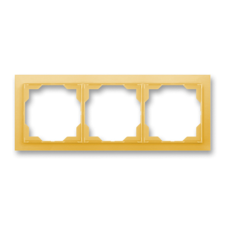 Рамка тройная белый/оранжевый лед Neo, 3901M-A00130 43 - 1