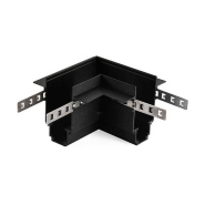 Соединитель угловой TRL031 для встраиваемой магнитной шины черный