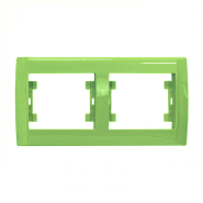 Рамка подвійна горизонтальна Makel Defne, світло-зелена, 42091702