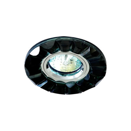 Світильник точковий Feron CD2510, MR16, GU5.3, 50W, чорний/хром - 1