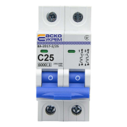 Автоматичний вимикач АСКО-УКРЕМ ВА-2017 2р, 25А С, A0010170014