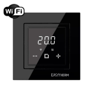 Терморегулятор програмований WIFI 16 А 3200 Вт IP21 +5...+40⁰С чорний EASYTHERM ET-45