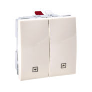 Выключатель для жалюзи, слоновая кость, Schneider Electric Uniсa, MGU3.207.25