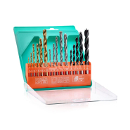 Набір свердел STURM 1055-01-SS4 (6 свердлів по металу, 5 свердлів по бетону, 5 свердлів по дереву)16шт