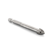 Сверло по стеклу и кафелю 8мм шестиграный, хвостовик, 4 грани D=8мм Sturmax 1055M-02-08X