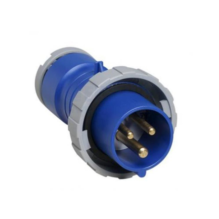 Вилка кабельная ABB 216P6W, 16 А, 220В, IP66 - 1
