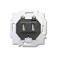 Механизм устройства с 2-мя USB разъемами