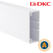 TA-GN 100x40 Короб с направляющими, ДКС, 01782, длина 2м, цвет белый RAL9001