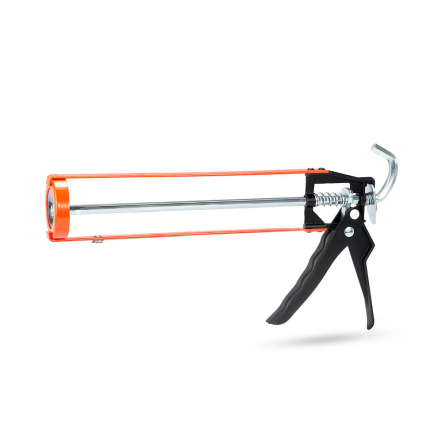 Пістолет для герметика скелетний, металевий корпус Sturmax 1073M-04-02 - 1