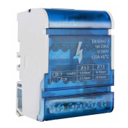 Нулевая шина 4х7 в корпусе (4бруска по 7 отверстий), АСКО-УКРЕМ, A0150120020