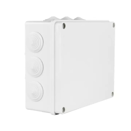 Коробка распределительная PAWBOL S-BOX 506, 240х190х90, IP55, 12 сальников, серая