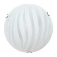 Светильник настенно-потолочный ДеКоРа, Зебра, E27, 1х100W, ⌀250 мм, 48230