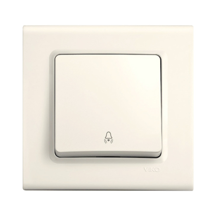 Кнопка дзвінка LINNERA VIKO, 90401006, крем - 1