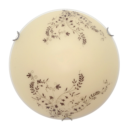 Світильник настінно-стельовий ДеКоРа, Лаура, E27, 2х60W, D 300 мм, 44793 - 1