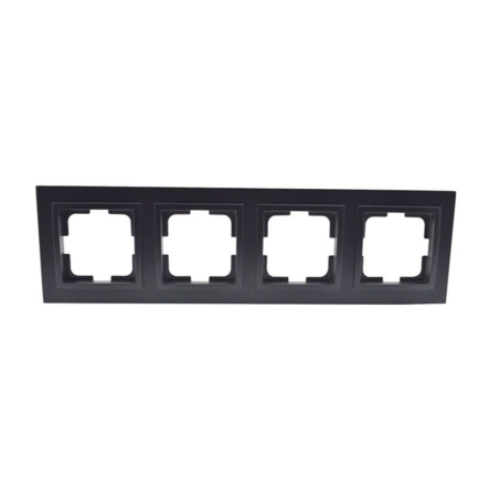 Рамка 4-а, Mono Electric, DESPINA, графіт, 102-200000-163 - 1
