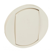 Лицьова панель вимикача 1-кл. прохідного LEGRAND Celiane, 66209, слонова кістка