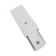 Токоввід для шинопроводу FERON LD1020, білий, 105х42х20 мм, IP20, 230В