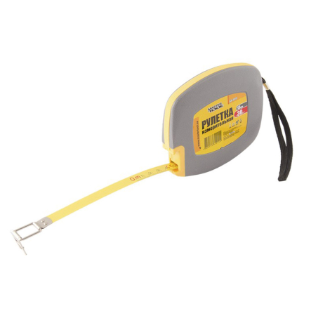 Рулетка MASTERTOOL 30 м 13 мм стальное полотно ударопрочный корпус 68-3013 - 1
