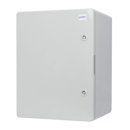 Корпус АБС-пластик АСКО-Укрем, ударостойкий, с монтажной панелью, непрозрачные дверки, 40*50*18, ІР65, A0270010020