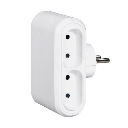 Тройник Legrand 050650, 4 выхода 2к 6А, белый - 1