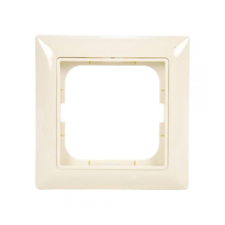 Одинарна Рамка Basic 55 слонова кістка - 1