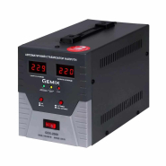 Стабілізатор напруги Gemix GDX-2000, 1400Вт, релейний цифровий, релейний
