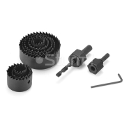 Набор коронок по дереву 11 предметов (19-64мм) Sturm 5440201