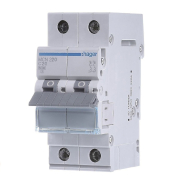Автоматичний вимикач HAGER MCN220, 2P, 20A, С 6kA, 2M