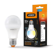 Лампа LED VIDEX 10 Вт, 3200K/4100K/6200K, E27, 220 В, A60,