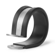 Хомут AGD, діам./шир. – 51/15 мм., M6, сталь W1, P-Clip, DIN 3016