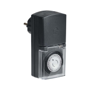 Розетка-таймер механический IEK РТМ-4 30мин 24ч 48on/off 16А IP44, ERT-20-1-16-S-30-0-44-K01