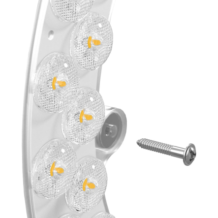 Модуль светодиодный VIDEX VL-MLC-244, 24W, 2900 Lm, 4000К, 120°, 215x23mm, IP20