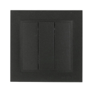 Вимикач 3 кл. Mono Electric, DESPINA, графіт, 102-202022-114