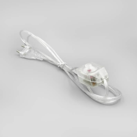 Провід SKARLAT PRH-002-0, 2х0,5, з дімміруемим перемикачем прозорий - 1