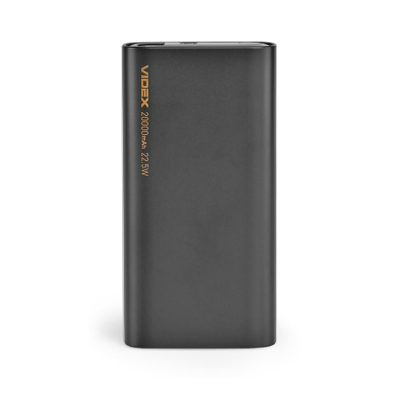 Повербанк (УМБ) Videx VPB-320, 20000 mAh, Black